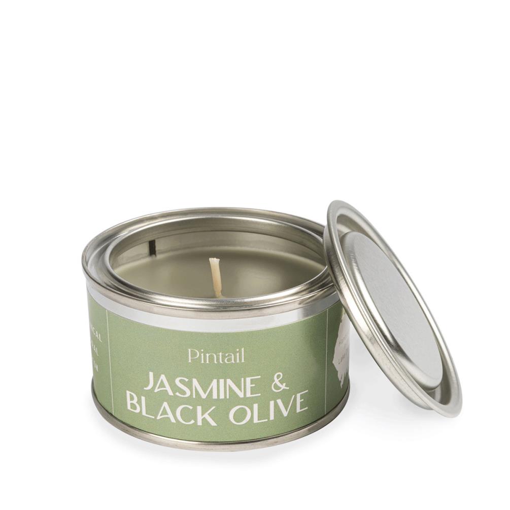 Pintail Candles Jasmine & Black Olive Paint Pot Candle £5.18